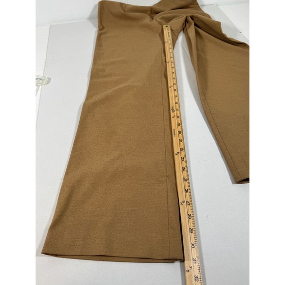 Liz Claiborne Lizsport Womens Brown Wide Leg Career Dress Pants - Picture 5 of 8